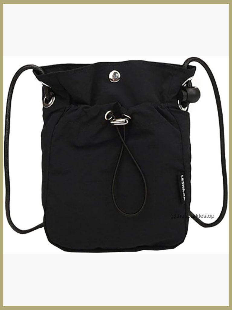 Mini Nylon Crossbody Shoulder Bag Lightweight Travel Hobo Purse